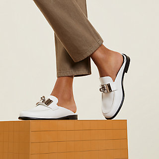 上品さ引き立つ洗練リラックス HERMES Mules Iota ミュール Iota mule | Hermès USA
